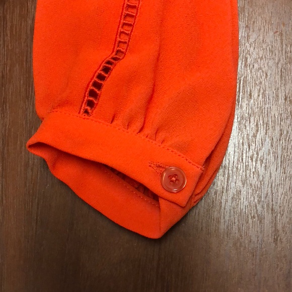EUC Michael Kors Blouse, Orange, XS - Picture 9 of 11